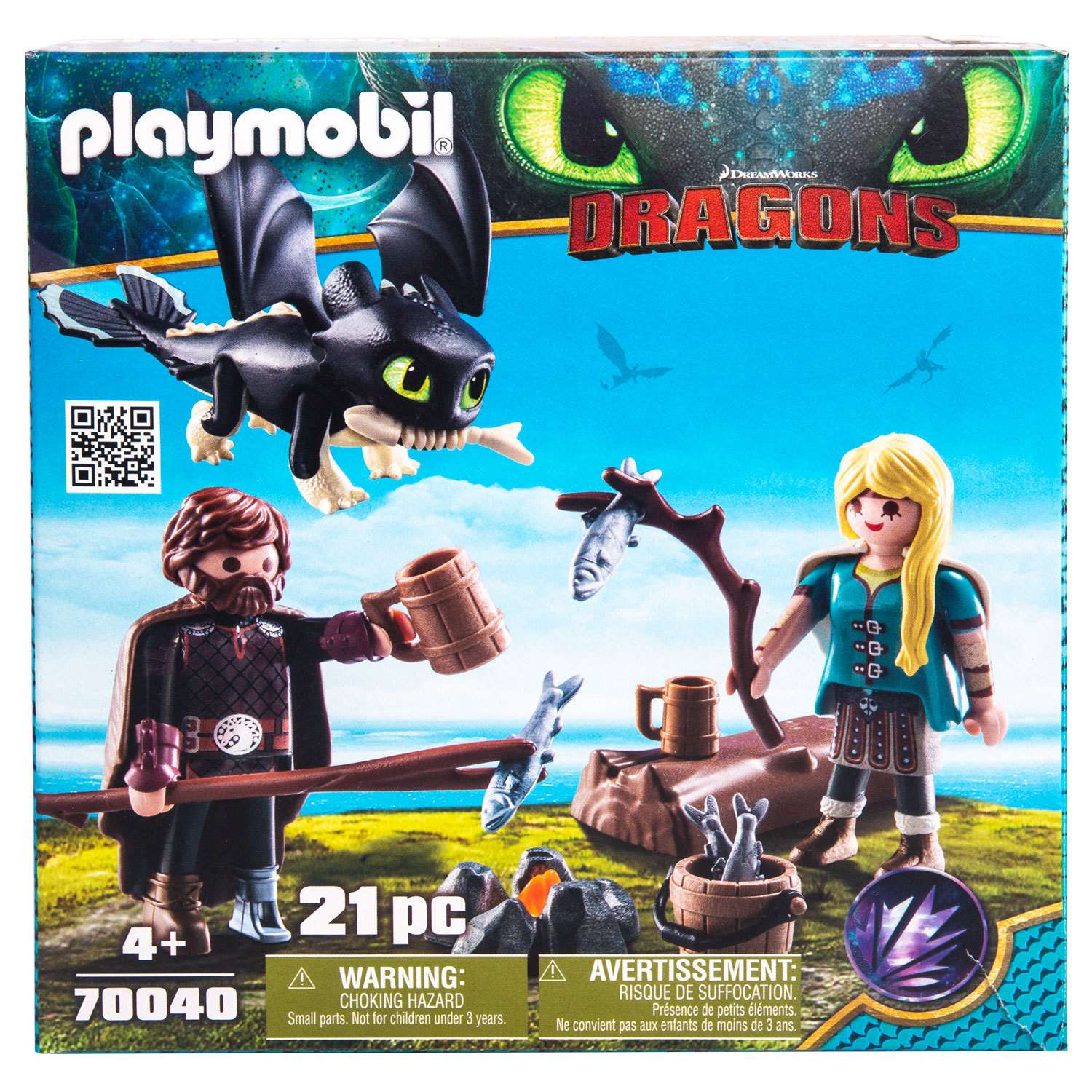 Конструктор Playmobil Dragons Иккинг и Астрид 70040pm - фото 2