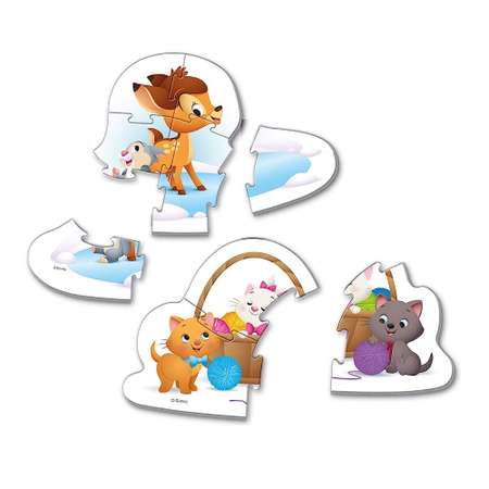 Пазл 4 MINI CLEMENTONI Мой первый пазл Disney Animals