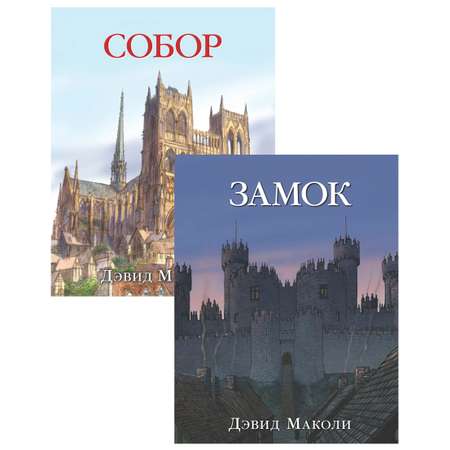 Комплект из 2-х книг Добрая книга Замок Собор