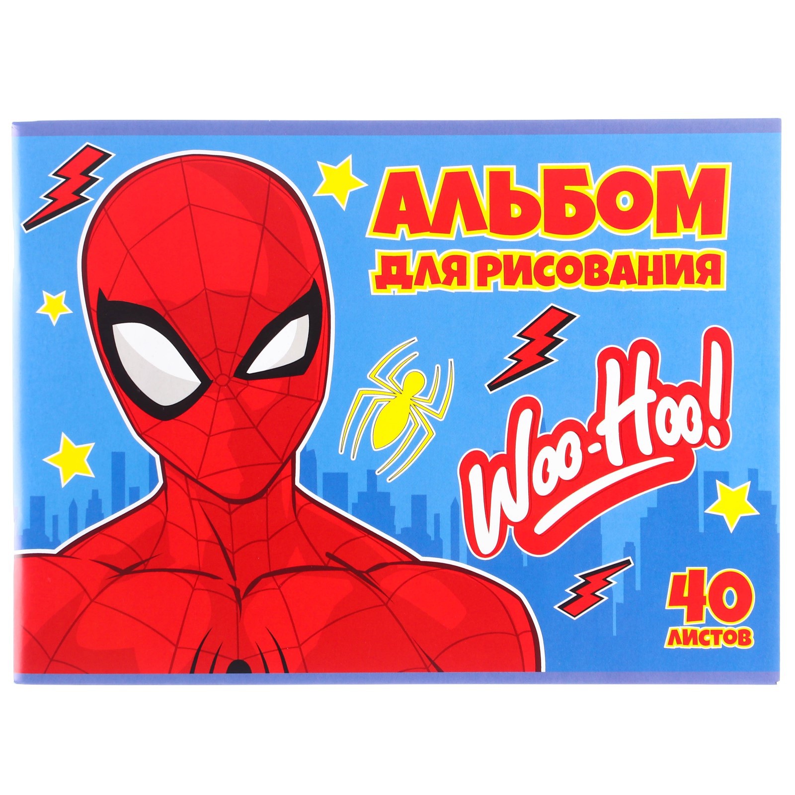 Набор первоклассника Marvel в папке Человек-паук 40 предметов - фото 51