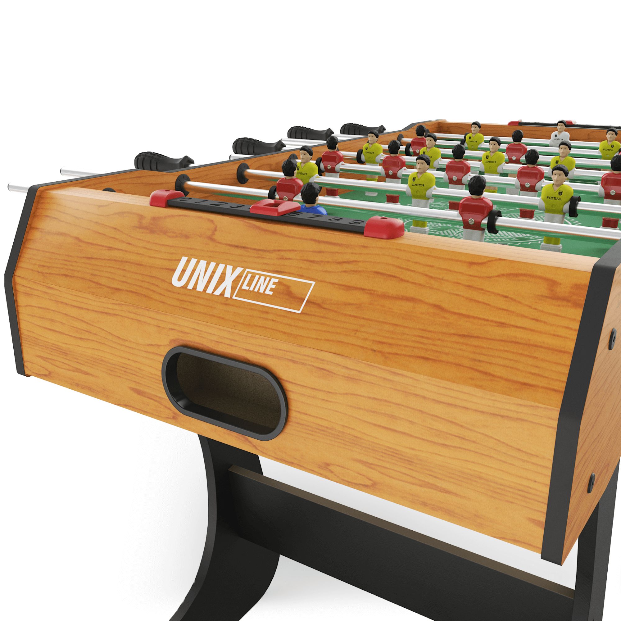 Игровой стол складной UNIX line Футбол - Кикер (122х61 cм) Wood - фото 8