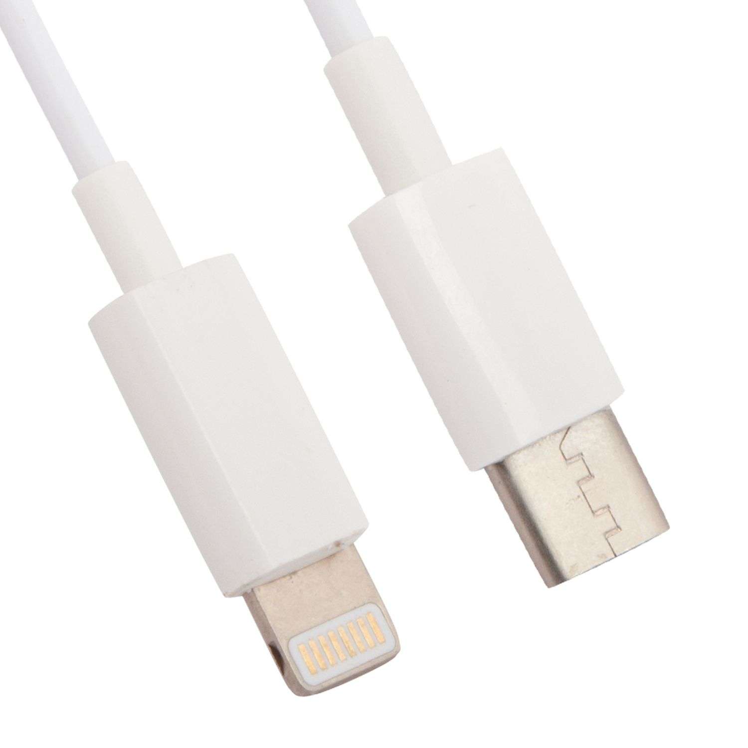 USB-C кабель Liberty Project Apple Lightning 8pin Бел - фото 1
