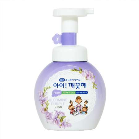 Жидкое мыло LION Ai kekute Foam handsoap blooming purple 250vk пенное для рук с ароматом фиалки