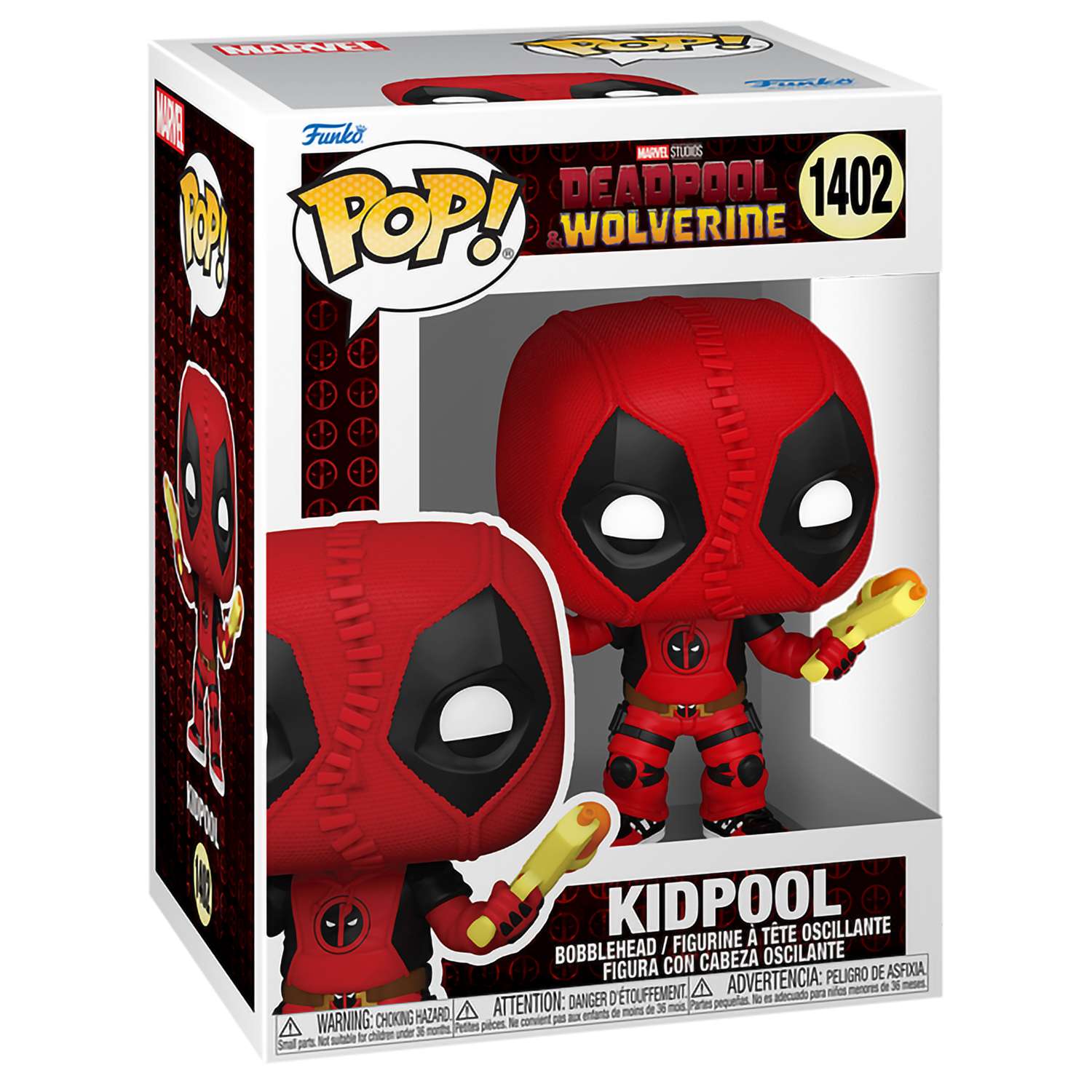 Фигурка Funko POP Bobble Marvel Deadpool 3 Kidpool Дэдпул ребенок - фото 2