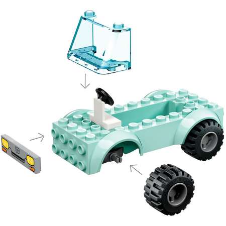 Конструктор LEGO Спасательный фургон ветеринара 60382