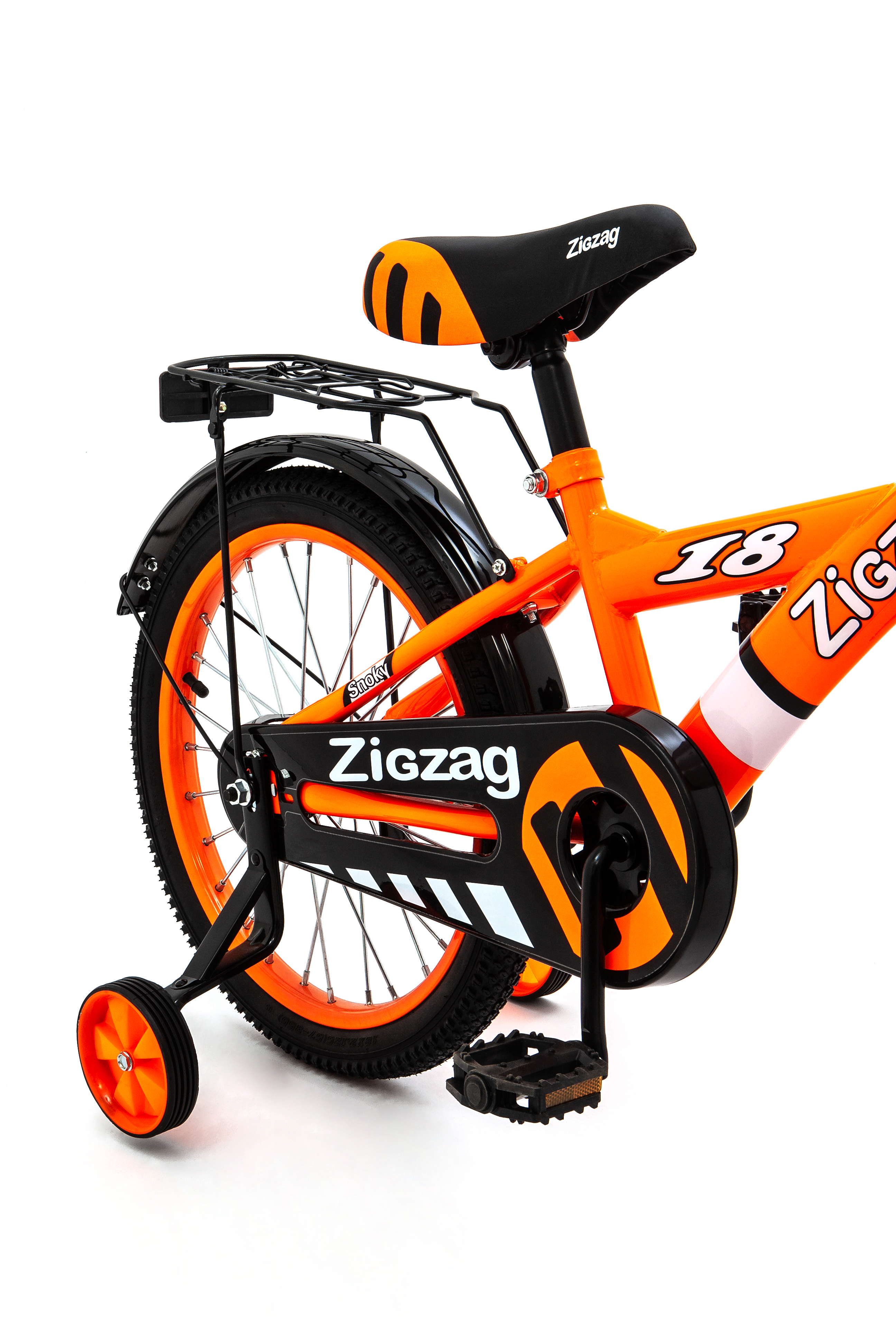 Велосипед ZigZag SNOKY оранжевый 18 дюймов - фото 3
