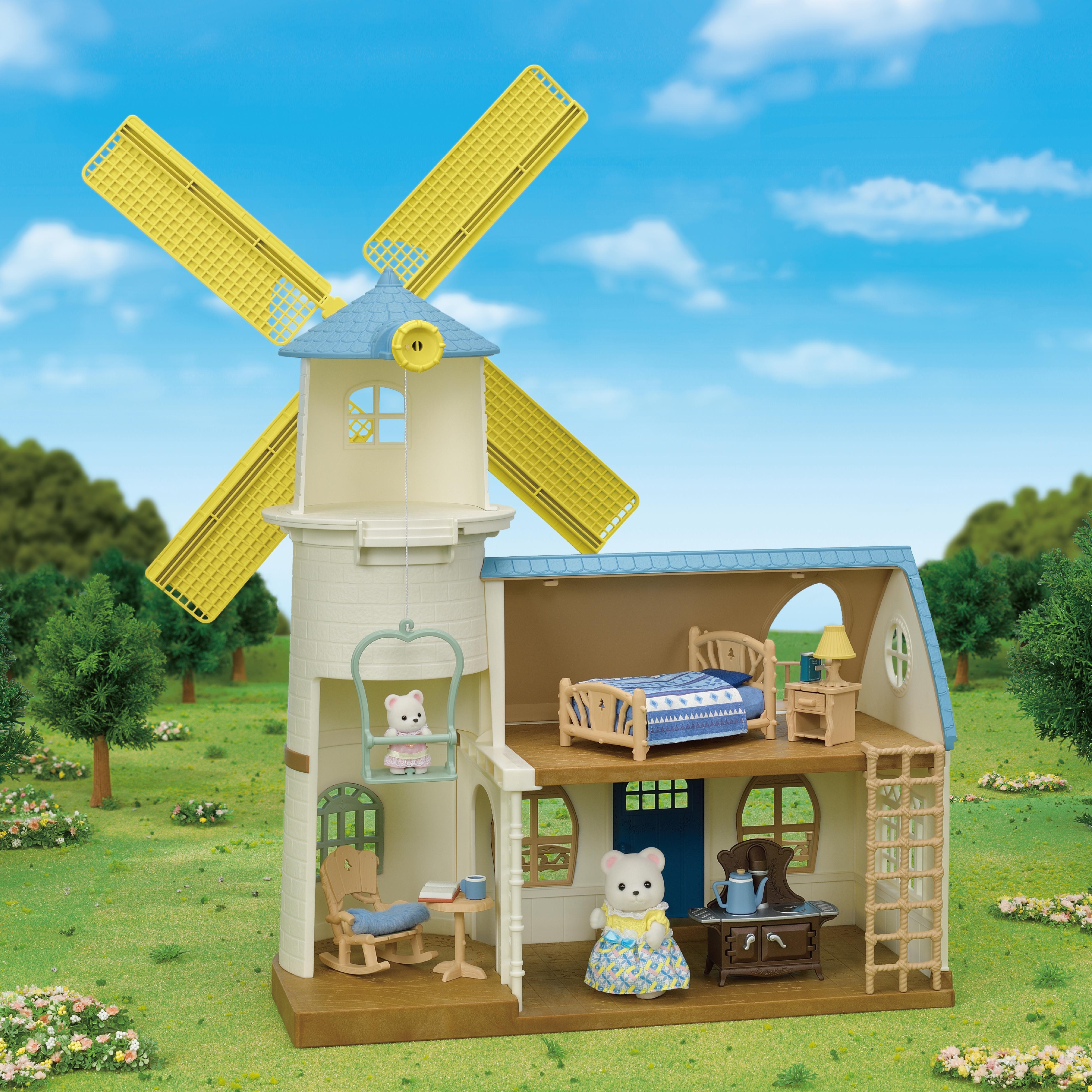 Набор игровой Sylvanian Families Ветряная мельница 5630 купить по цене 9599  ₽ в интернет-магазине Детский мир