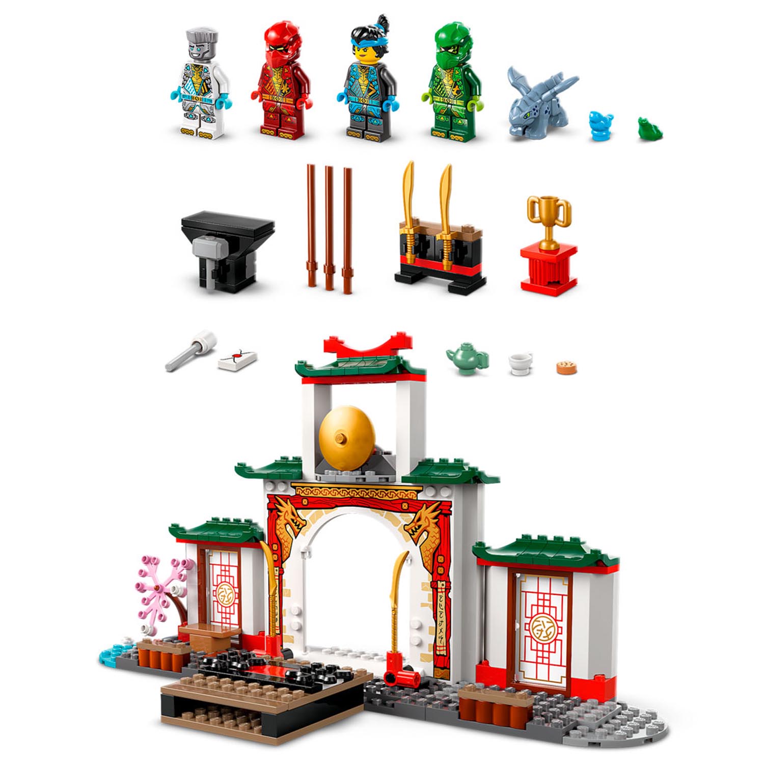 Конструктор детский LEGO Ninjago Храм Кружитцу Ниндзя - фото 2