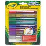 Клей с блестками Crayola 9 цветов