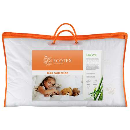 Подушка ECOTEX home textile Бамбук 40х60 детская