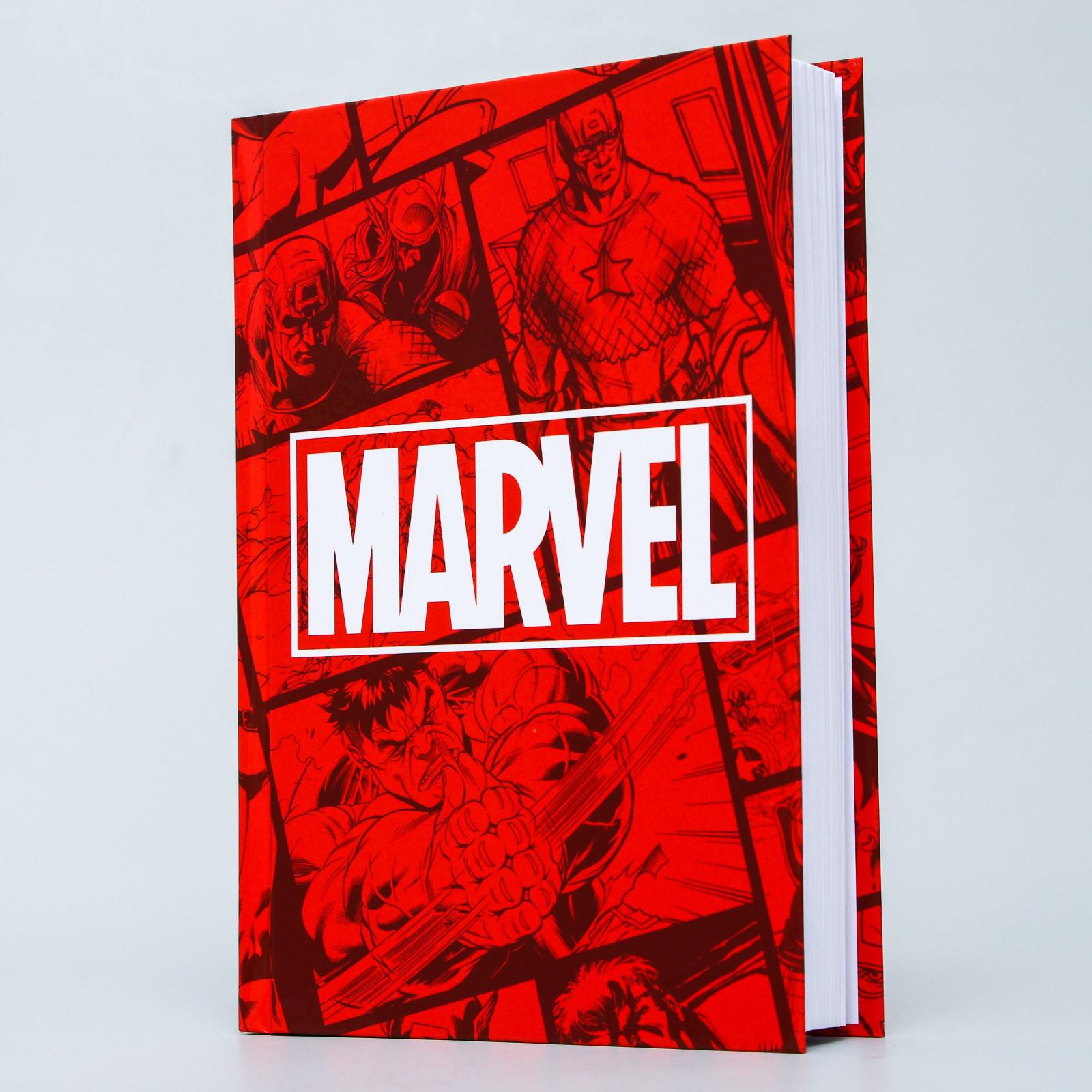 Ежедневник MARVEL А5 160 листов Marvel «Мстители» - фото 1