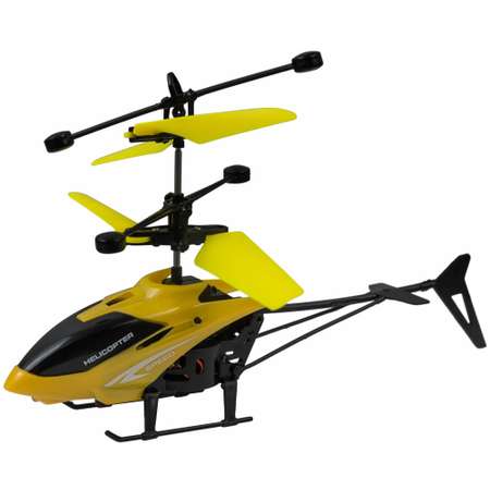 Вертолет на пульте цвет желтый ГлавИгрушка LA 1002 YW