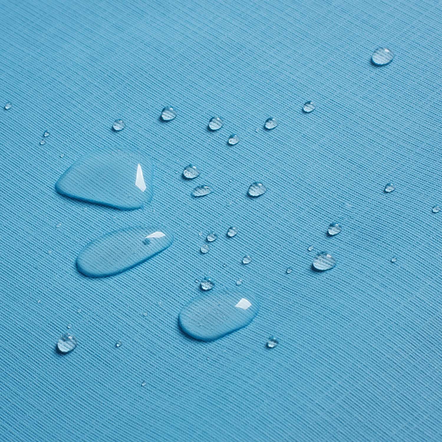 Наматрасник Чудо-чадо клеенка на резинках 50х70 голубой - фото 5