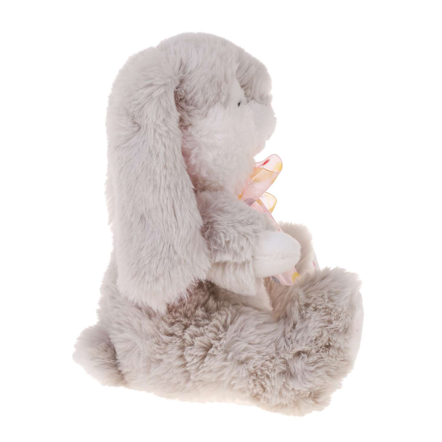 Мягкая игрушка Fluffy Family Зайка Лапкин серый 26 см - фото 2