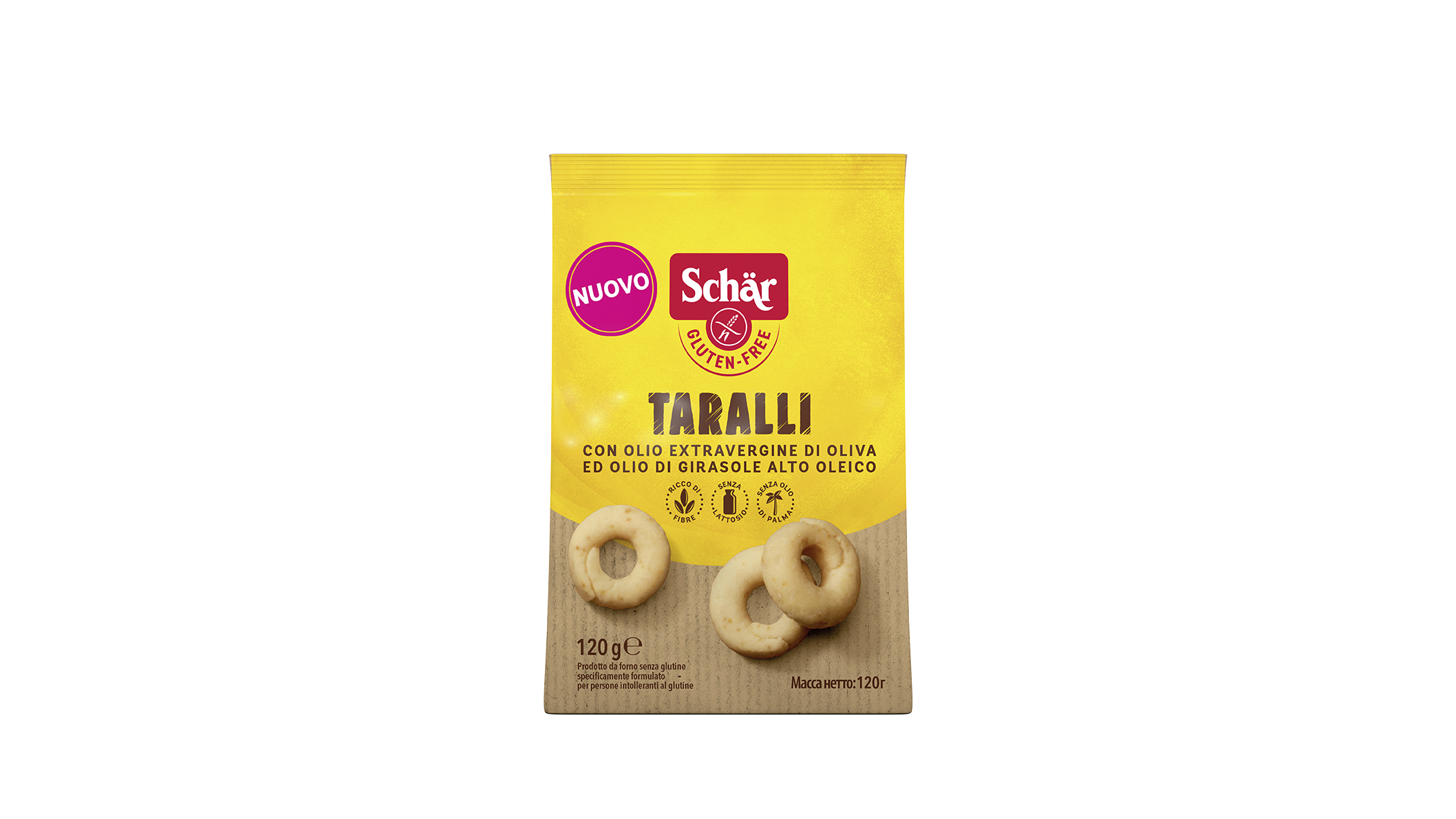 Сушки безглютеновые Dr.Schar taralli 120 г - фото 1