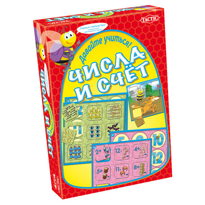 Развивающая игра Tactic Games Учим цифры - фото 1