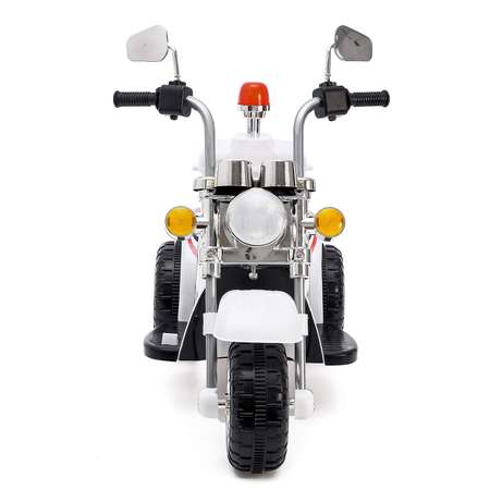 Электромотоцикл Sima-Land Чоппер цвет белый