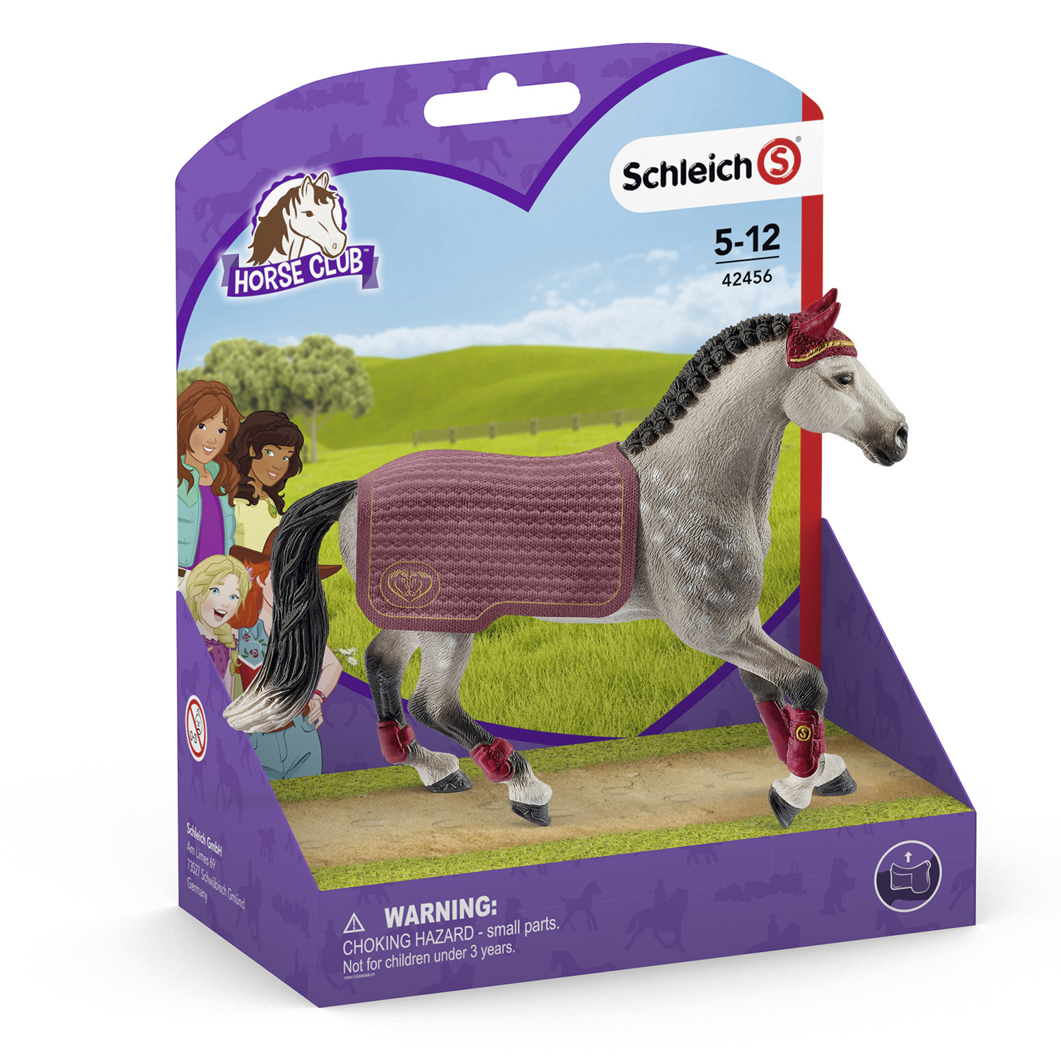 Набор SCHLEICH Тракенеская кобыла на турнире 2предмета 42456 - фото 2