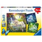 Пазл Ravensburger Единороги 49элементов*3шт 09291