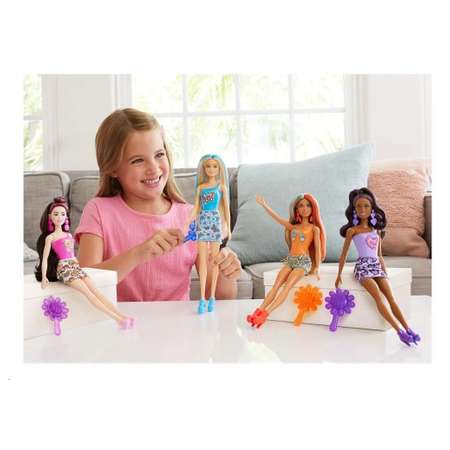 Кукла Barbie Color Reveal Barbie Rainbow Groovy Series HRK06