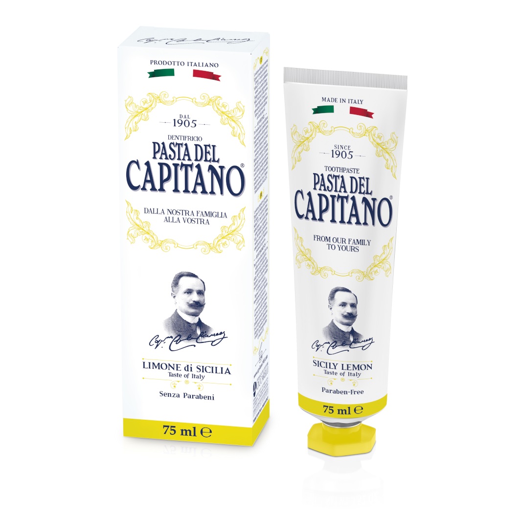 Зубная паста Pasta del Capitano 1905 Сицилийский Лимон 75 мл - фото 1