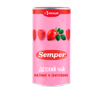 Чай Semper малина-шиповник гранулированный 200г с 5месяцев