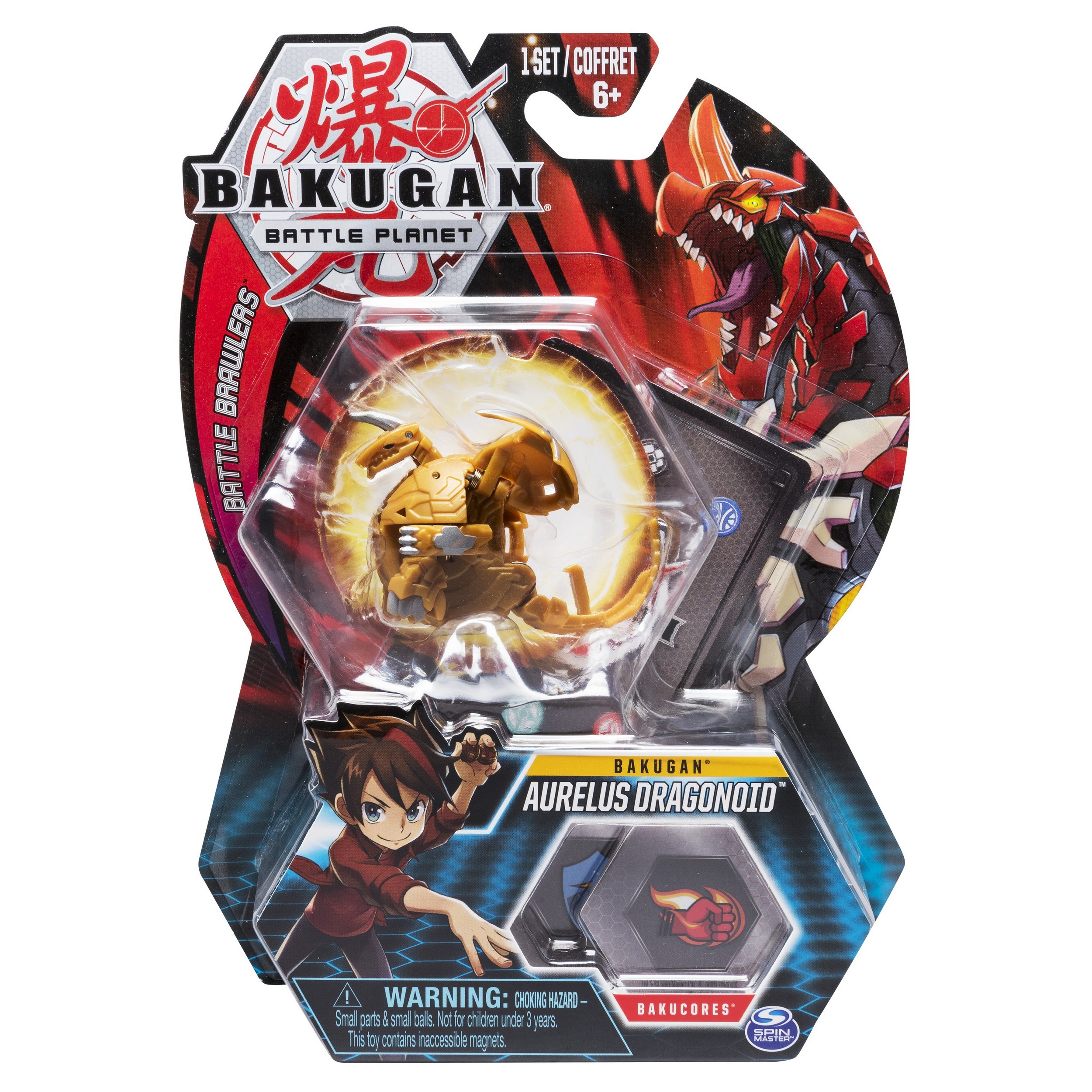 Фигурка-трансформер Bakugan Dragonoid Gold 6045148/20103985 купить по цене  49 ₽ в интернет-магазине Детский мир