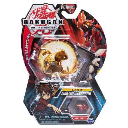 Фигурка-трансформер Bakugan Dragonoid Gold 6045148/20103985
