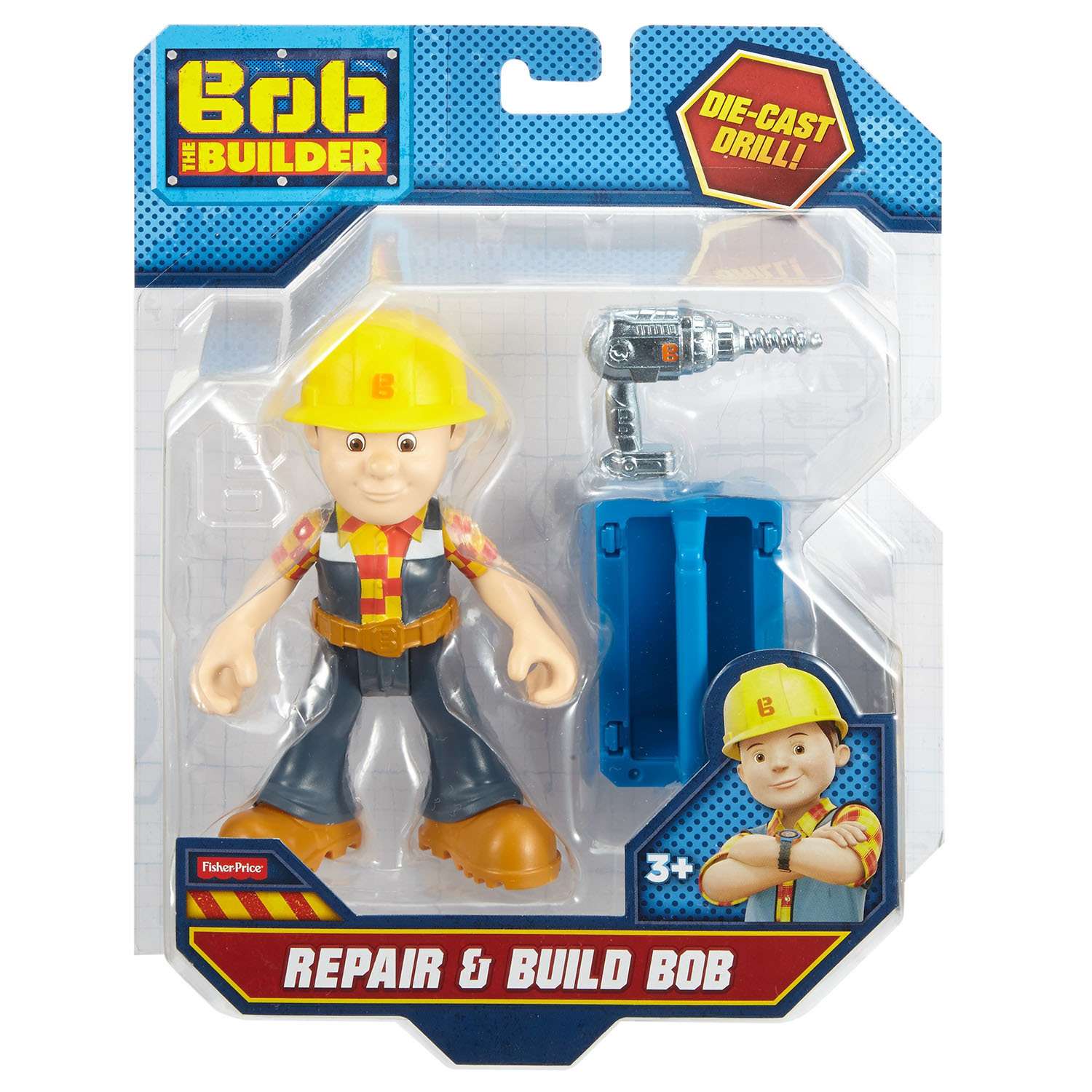 Литые мини-фигурки Bob the Builder с аксессуарами в ассортименте - фото 4