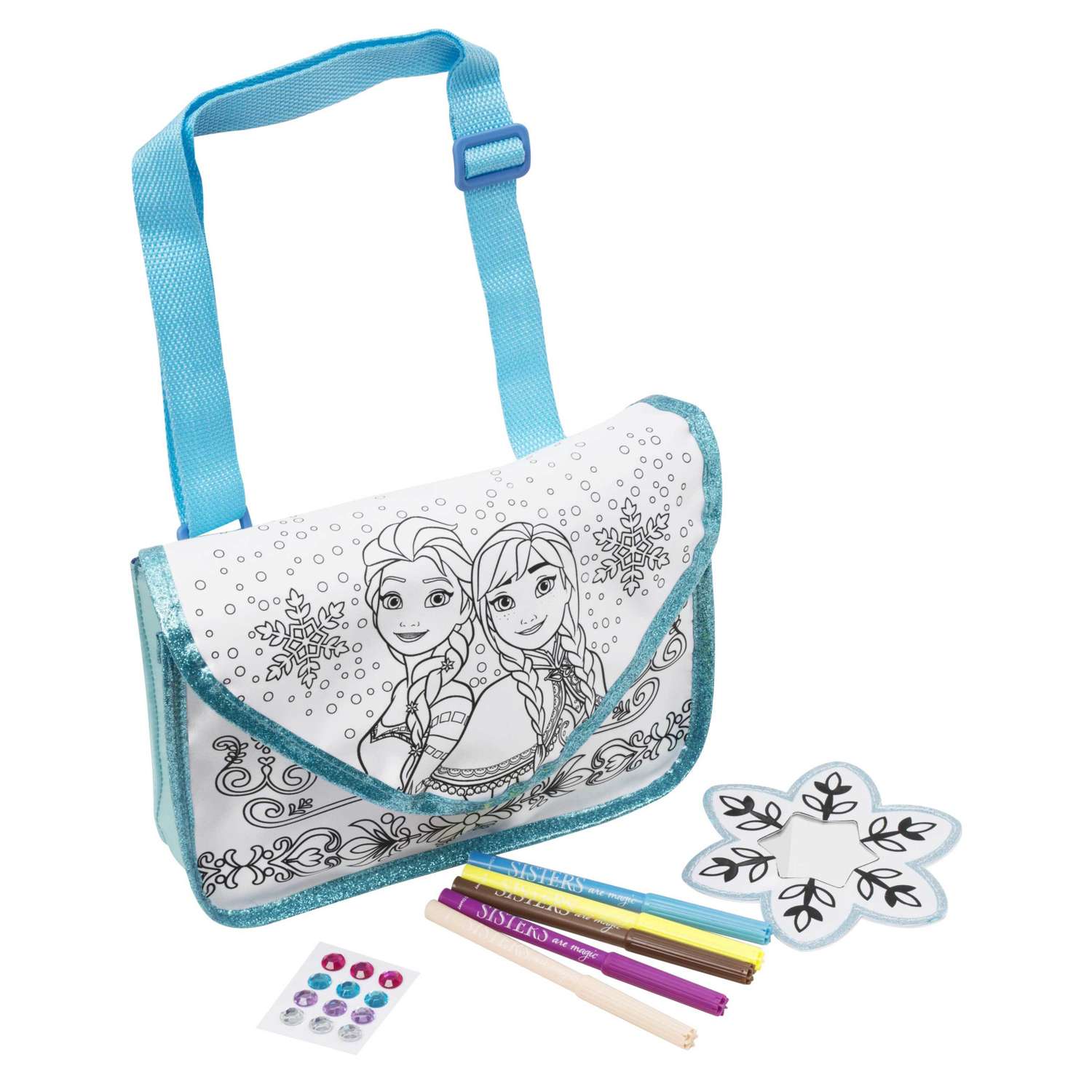 Набор для творчества Sambro Frozen Раскрась свою сумку DFR8-4159 - фото 2