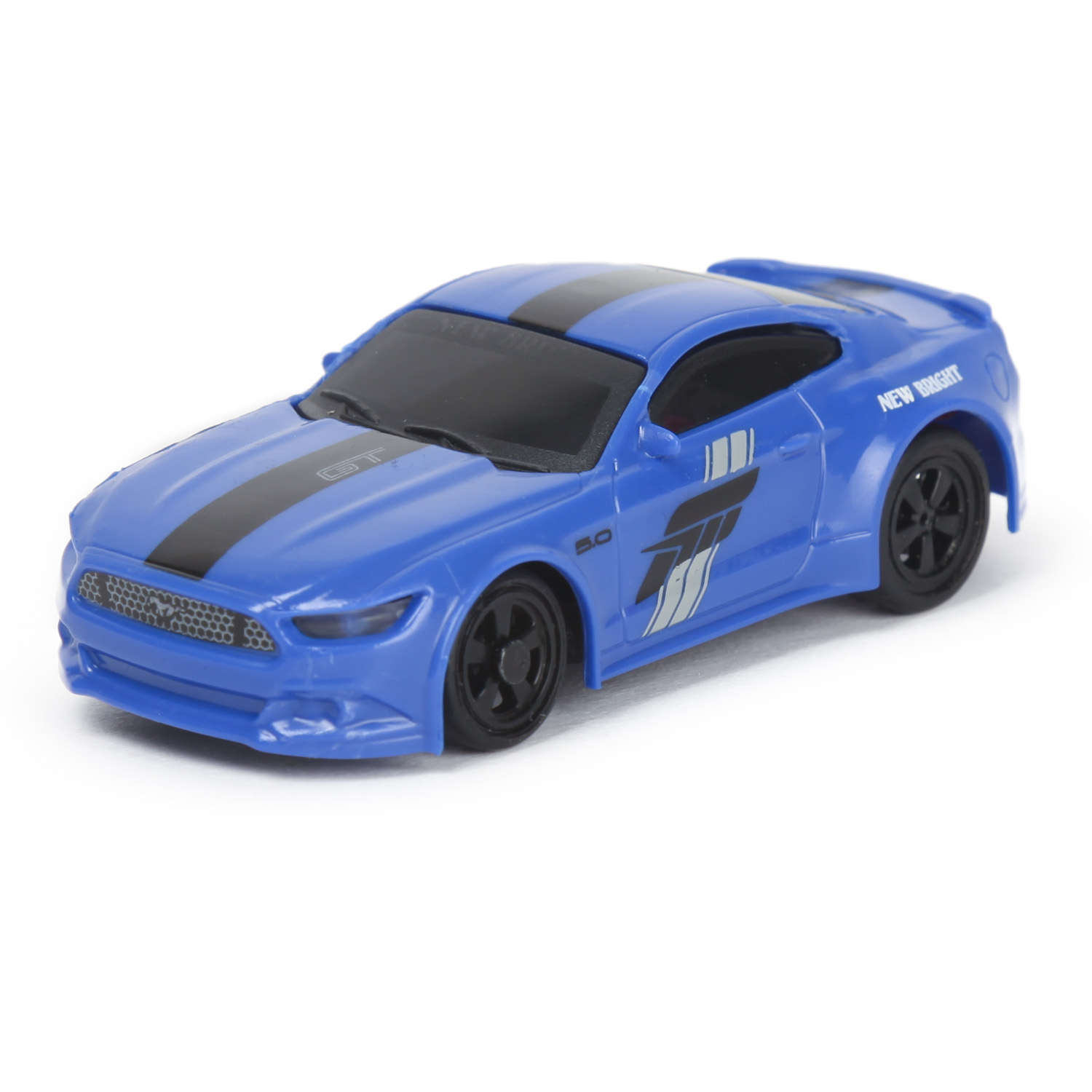 Машина New Bright РУ 1:64 Forza Helmet Racers Mustang Синий 6426 - фото 3