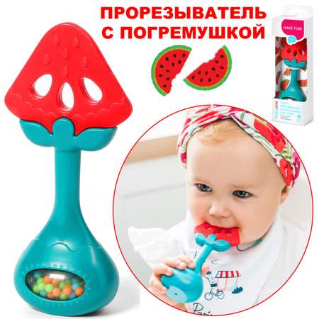 Погремушка Babyono Арбуз Арт.499/02