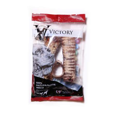 Сушеное лакомство VICTORY - PETS Трахея говяжья 140 г