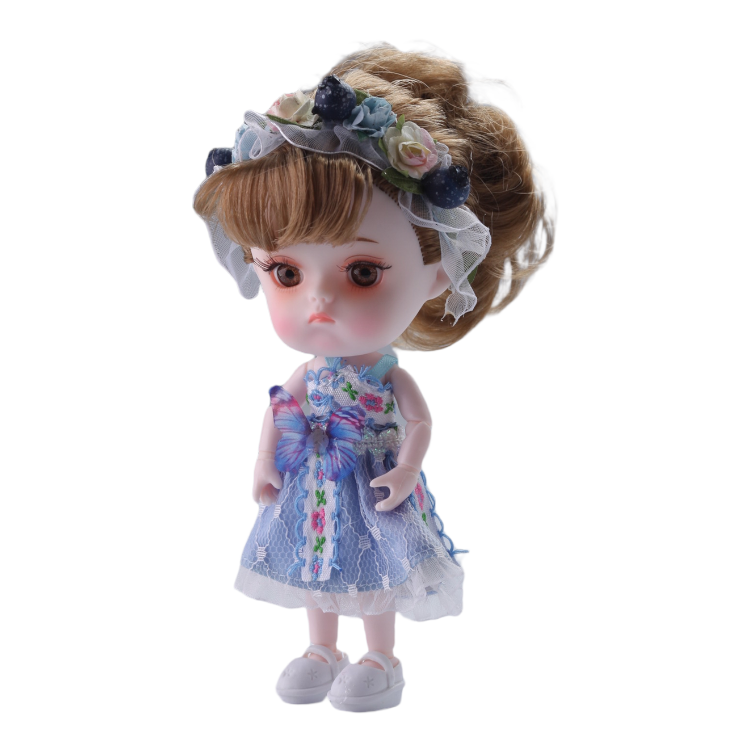 Кукла EstaBella Черничка на шарнирах коллекционная 46283521 - фото 1