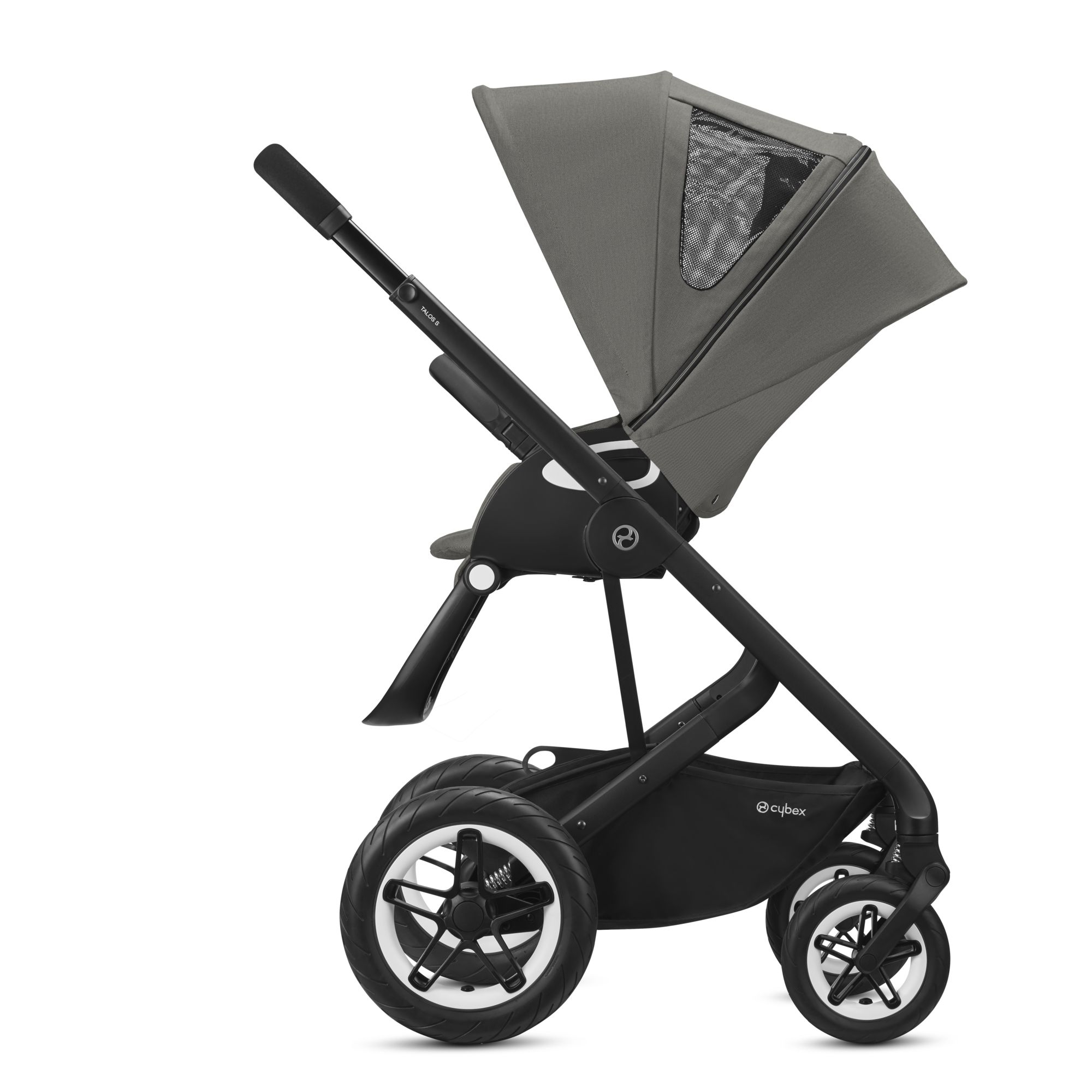 Коляска 3в1 Cybex Talos S Lux BLK Soho Grey - фото 7