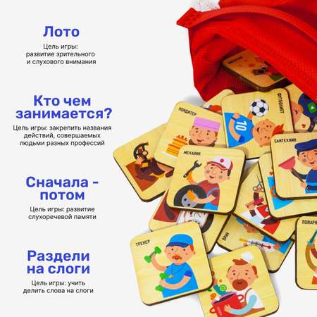 Настольная игра Alatoys Лото Профессии