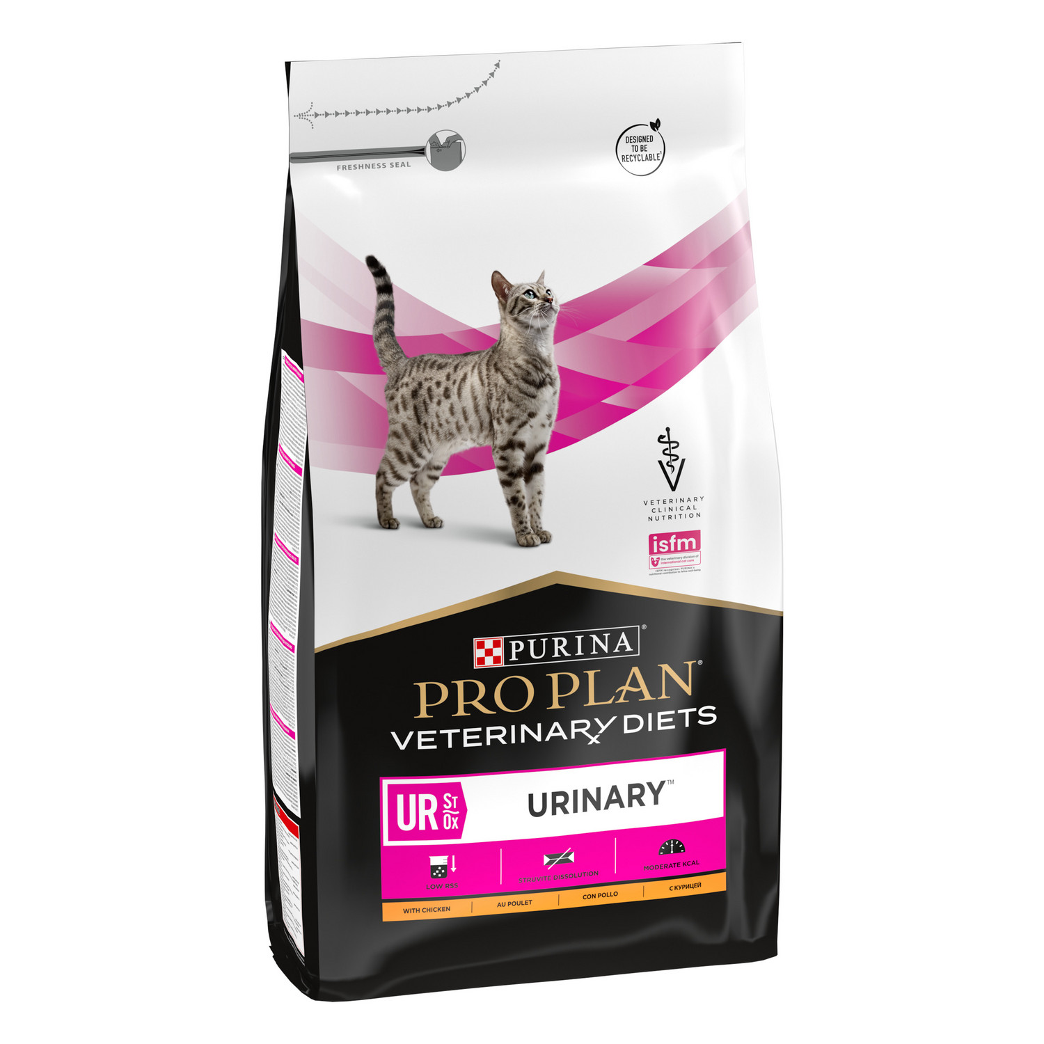 Сухой корм для кошек Purina Pro Plan Veterinary diets Urinary S/O 5 кг курица (при МКБ, лечебный) - фото 4