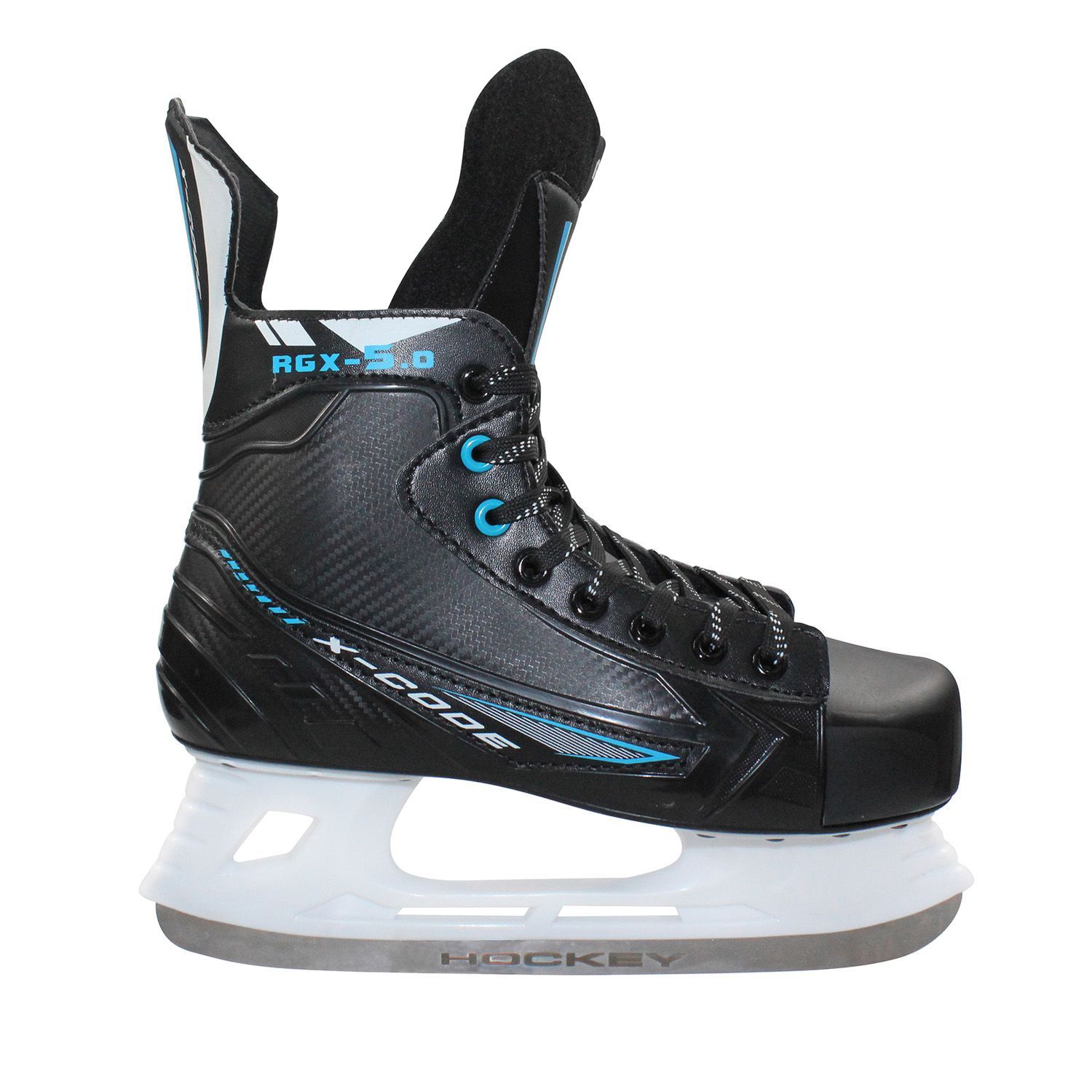 Хоккейные коньки RGX RGX-5.0 X-Code Blue 44 - фото 5