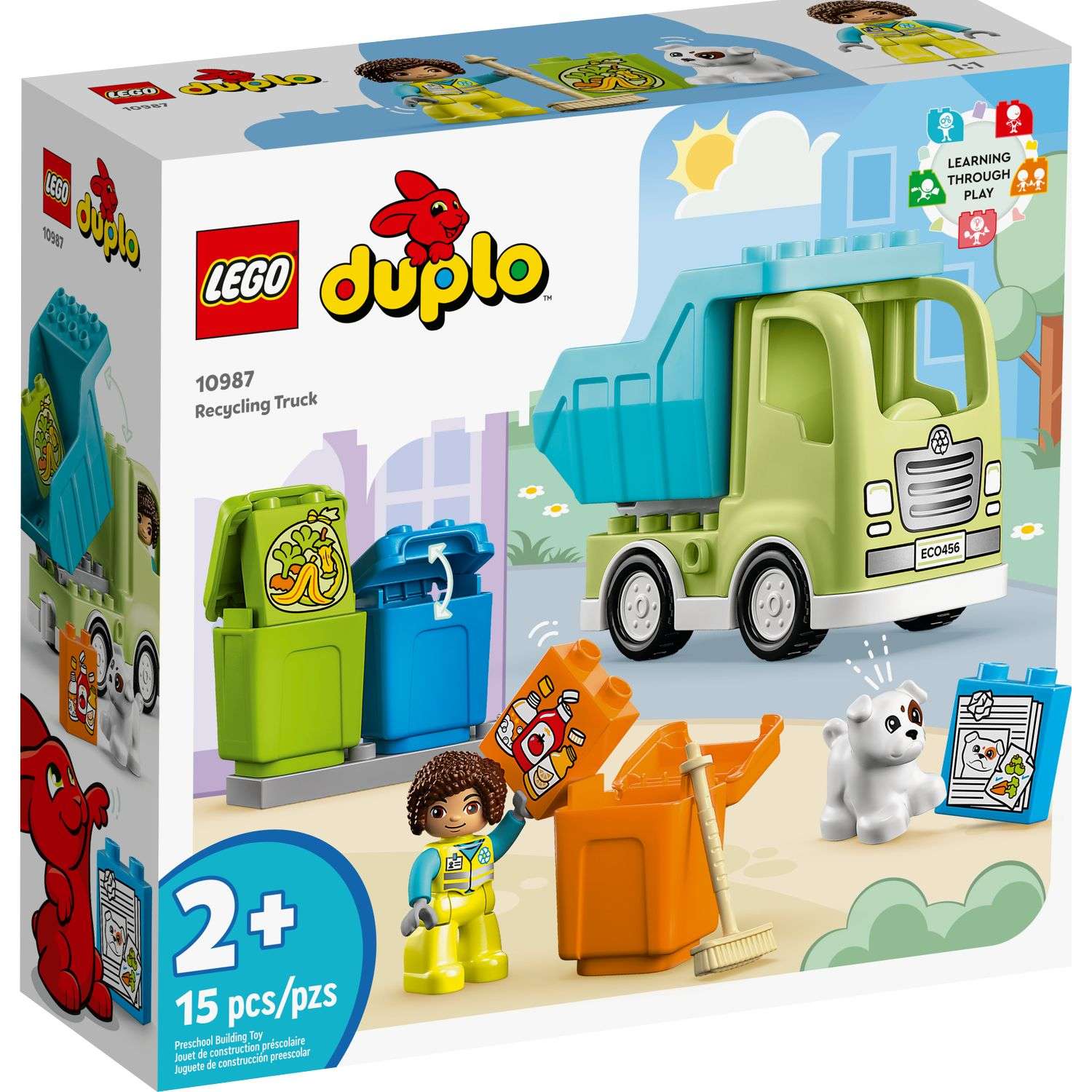 Конструктор LEGO DUPLO Recycling Truck 10987 - фото 2