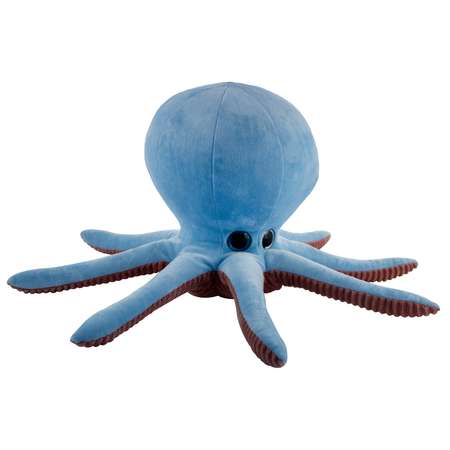 Игрушка мягконабивная Tallula Осьминог 30х60 см голубой