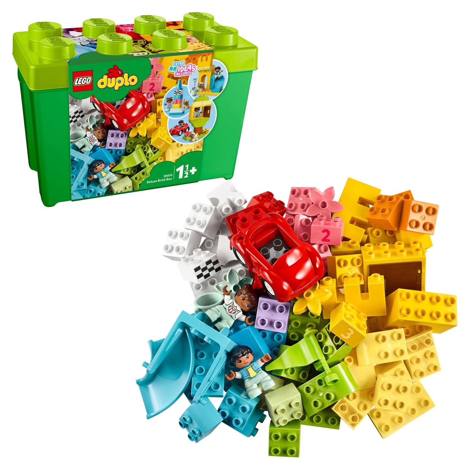 Конструктор LEGO DUPLO Classic Коробка с кубиками большая 10914 - фото 1