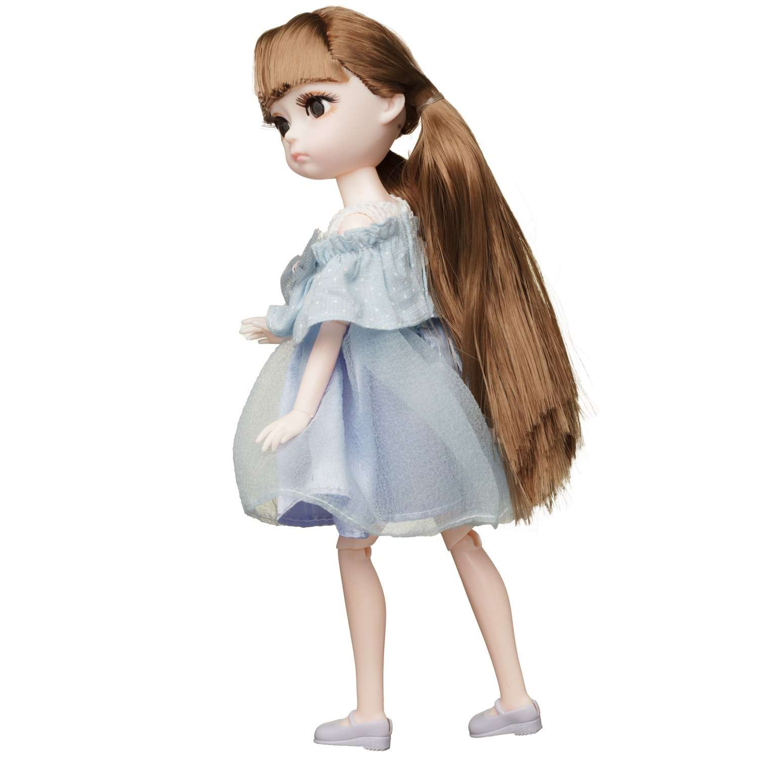 Кукла Junfa в голубом платье 25 см WJ-37773 - фото 6
