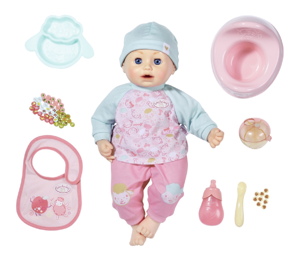 Кукла Zapf Creation Baby Annabell многофункциональная Время обеда 43 см 702-987 - фото 1