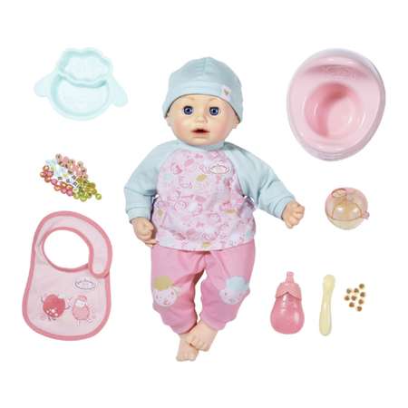 Кукла Zapf Creation Baby Annabell многофункциональная Время обеда 43 см