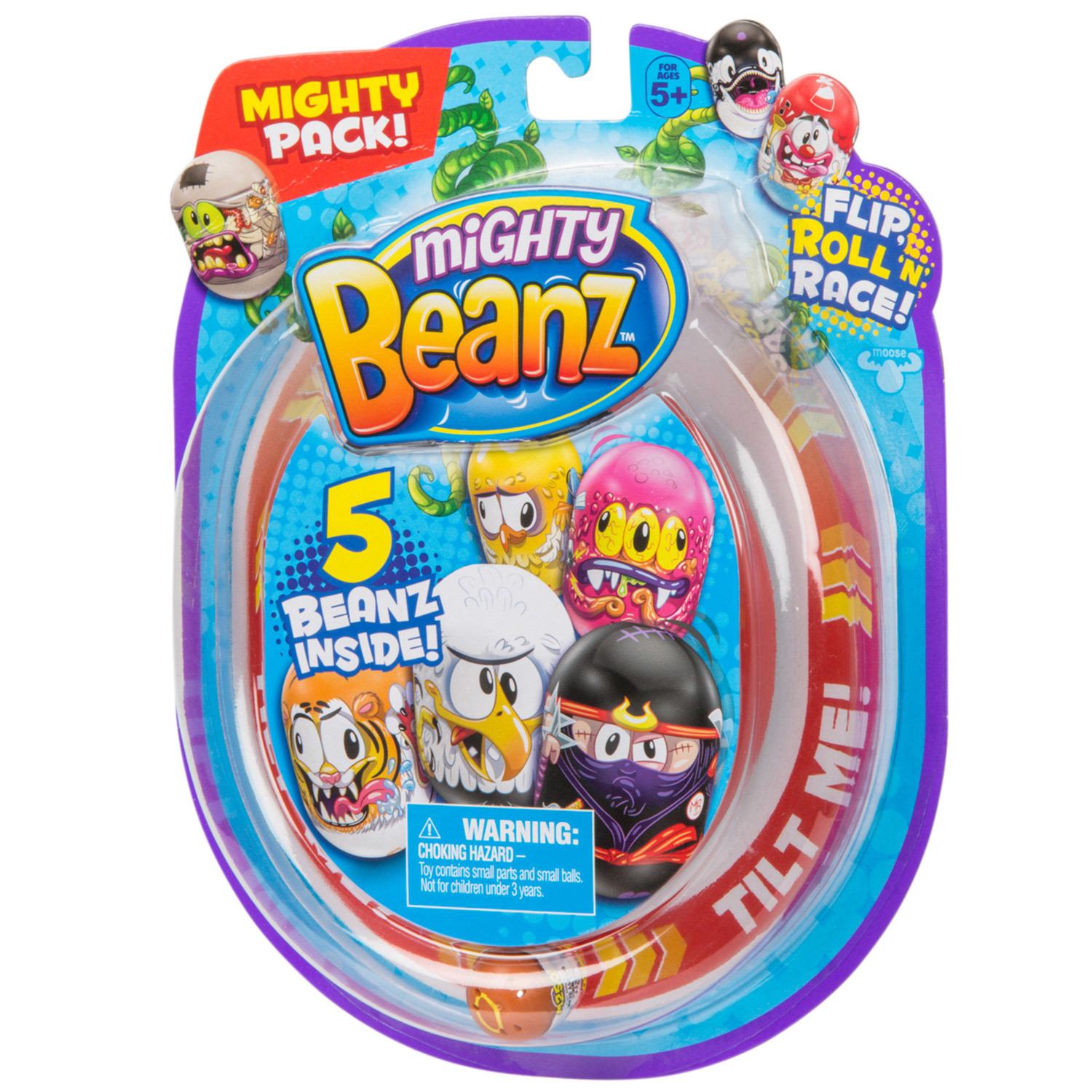 Фигурки Mighty Beanz Бобы 5шт в непрозрачной упаковке (Сюрприз) 66546