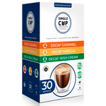 Кофе в капсулах Single Cup Coffee Decaf caramel vanilla irish cream 30 шт.