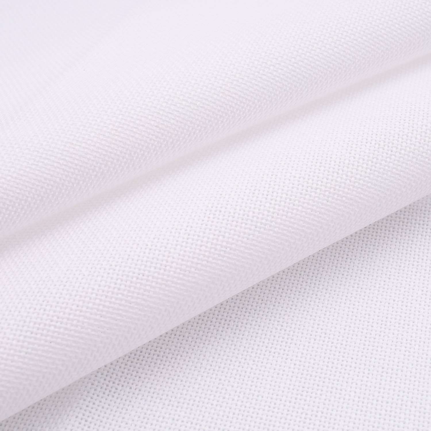 Канва Zweigart для вышивания шитья и рукоделия 27ct 50х70 см белая - фото 2