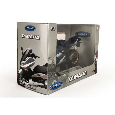 Мотоцикл WELLY 1:18 Yamaha YZF-R1 2008 синий