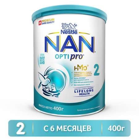 Смесь NAN 2 400г с 6месяцев