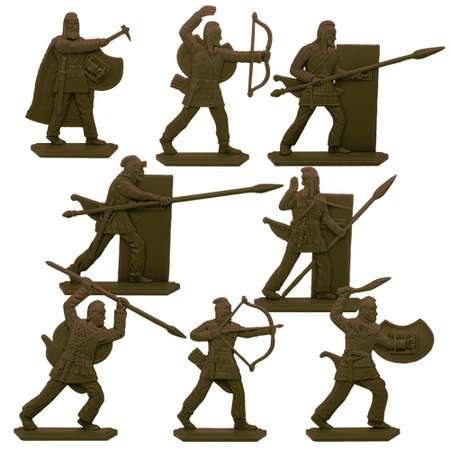 Набор солдатиков Воины и Битвы Персидские воины цвет бронзовый